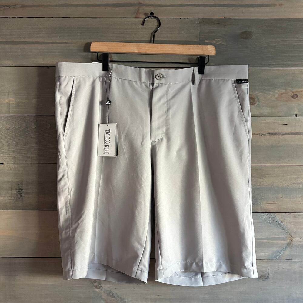 TATTOO GOLF | OB Shorts NWT Men's Size 40 Grey Performance ProCool